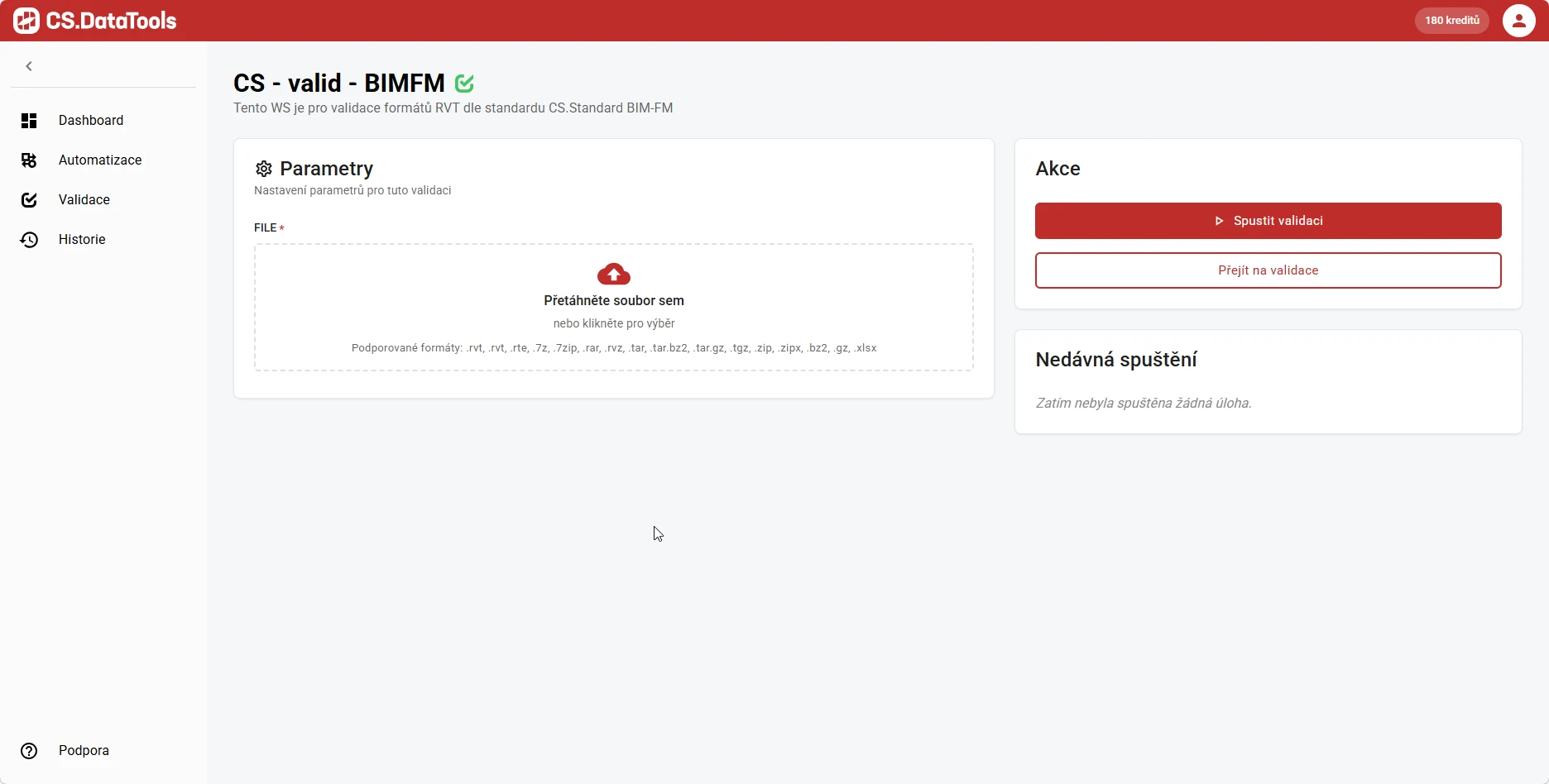 Modul CS Valid - validace FM-BIM