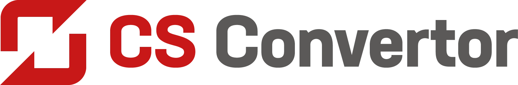 Logo aplikace CS Convertor - spolehlivá konverze vektorových souborů mezi různými CAD, BIM a GIS formáty