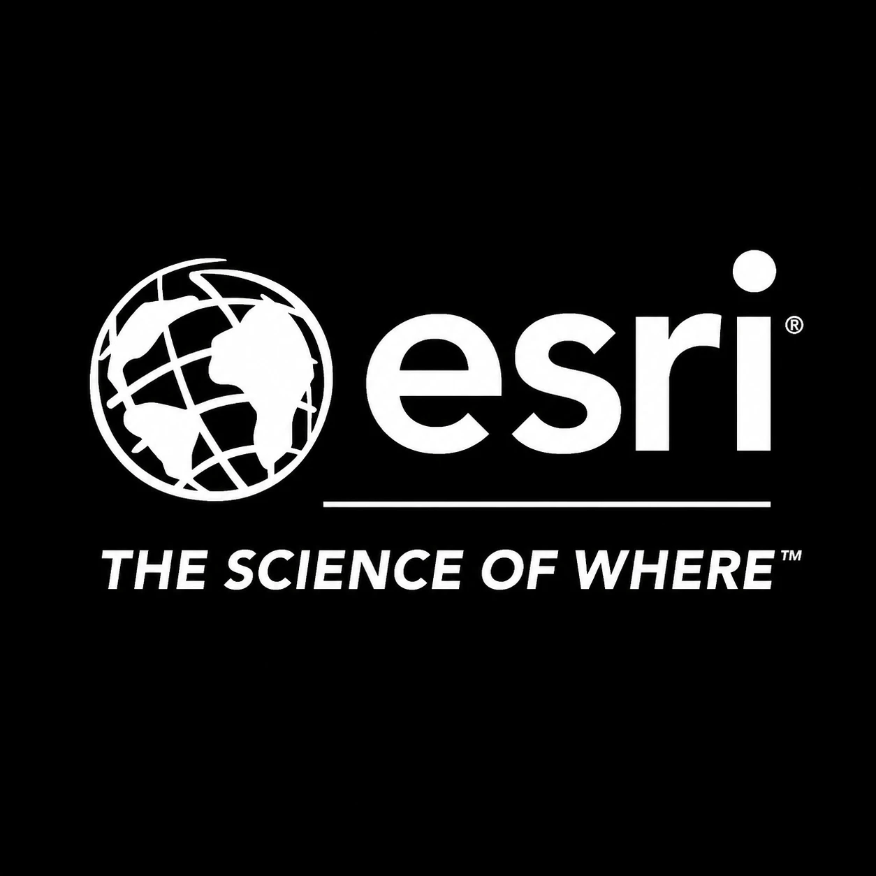 Logo společnosti Esri - tvůrce geoinformační platformy ArcGIS
