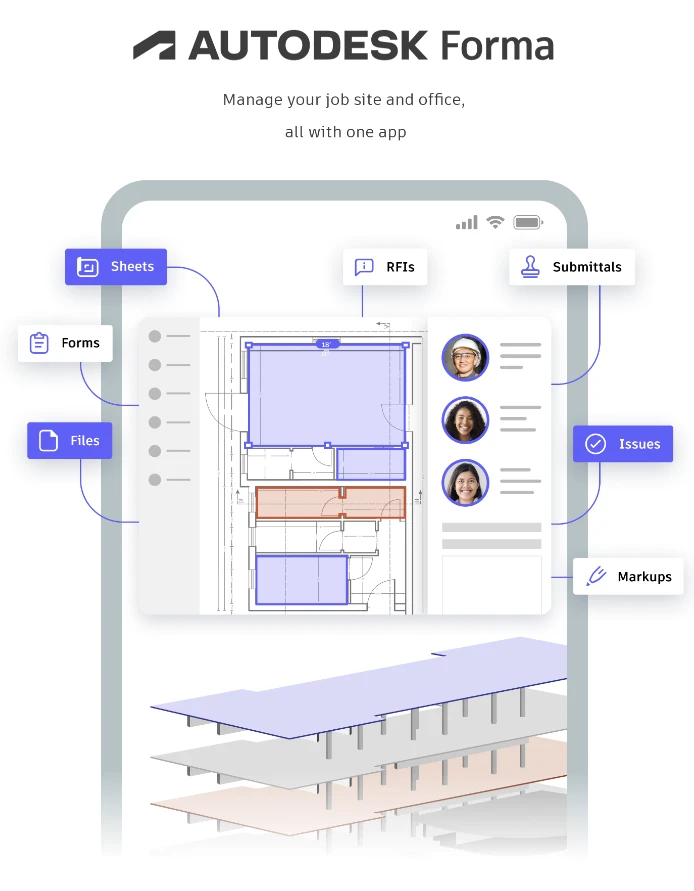 Autodesk Forma - spravujte vše v jedné aplikaci