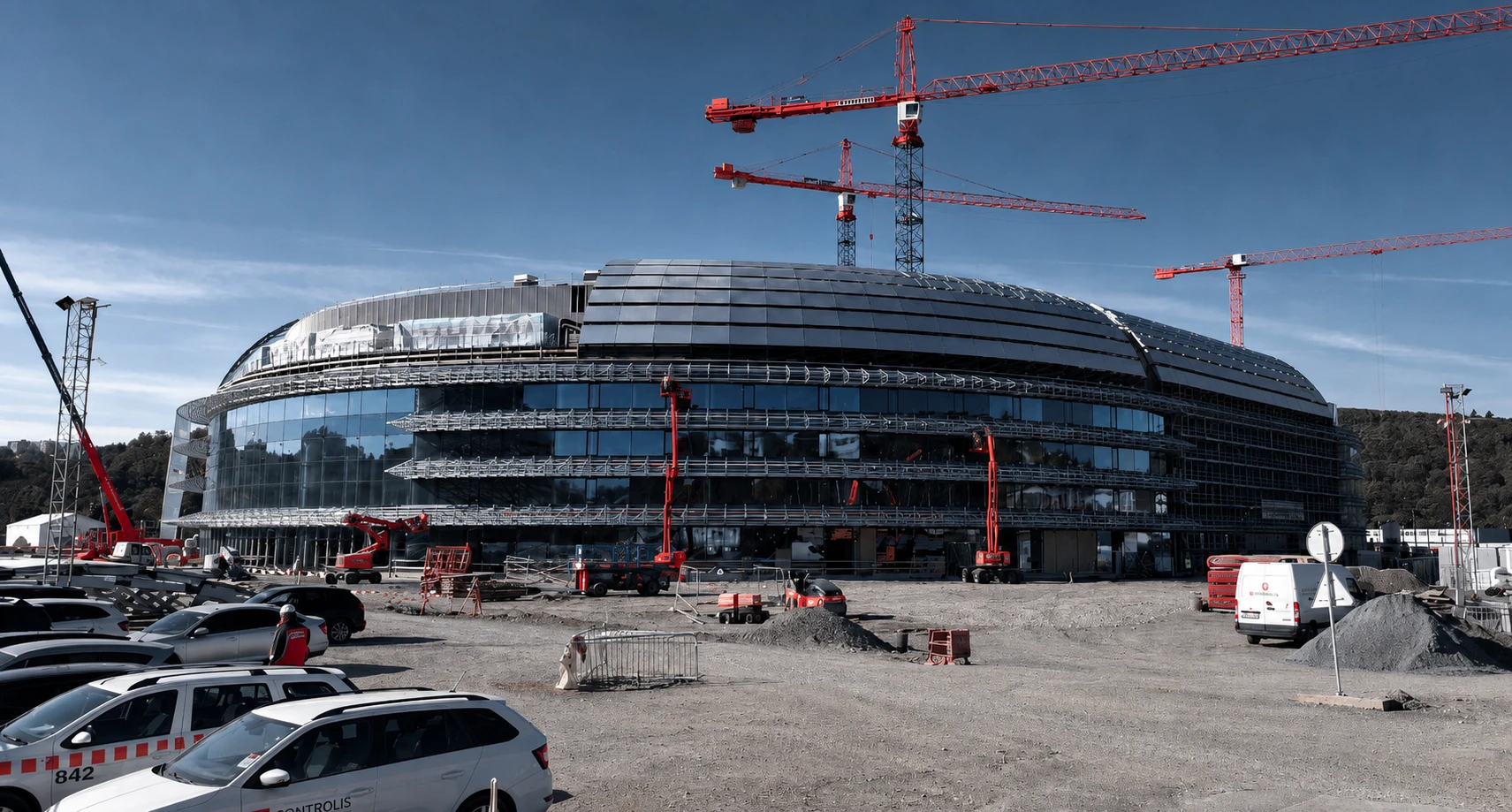 Společnost Controlis zajišťuje BIM koordinaci největší sportovní stavby v Česku
