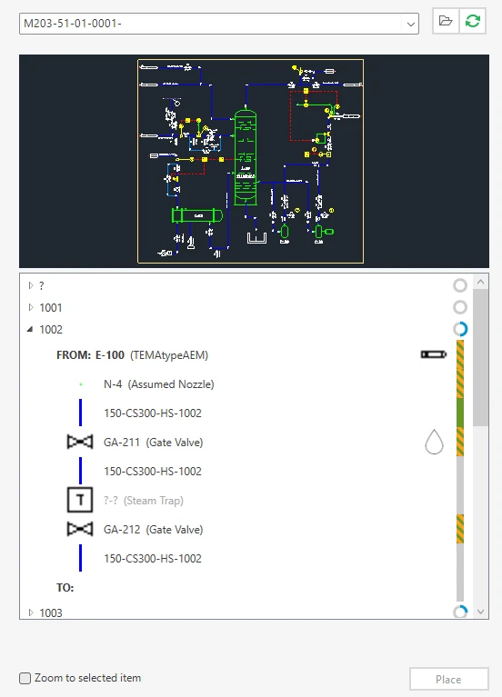 Vylepšení 3D modelování v AutoCADu Plant 3D 2027 - indikace stavu a rozpracovanosti potrubí