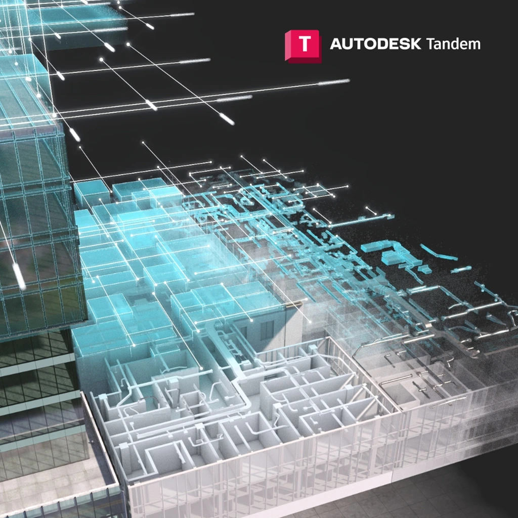 Autodesk Tandem - platforma pro digitální dvojčata budov, propojení BIM modelů s provozními daty a optimalizaci správy objektů